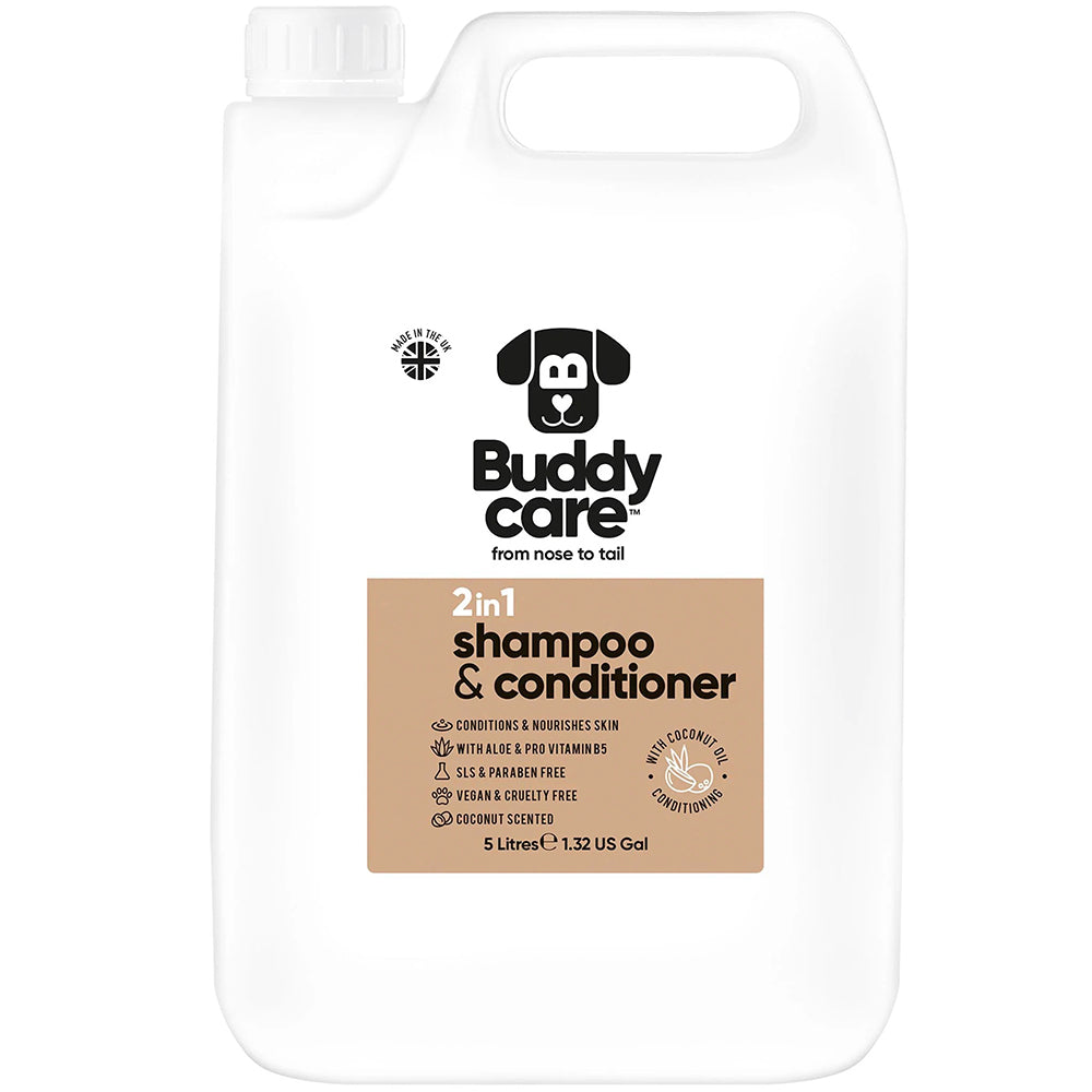Buddycare 2in1 Coconut Shampoo & Conditioner
