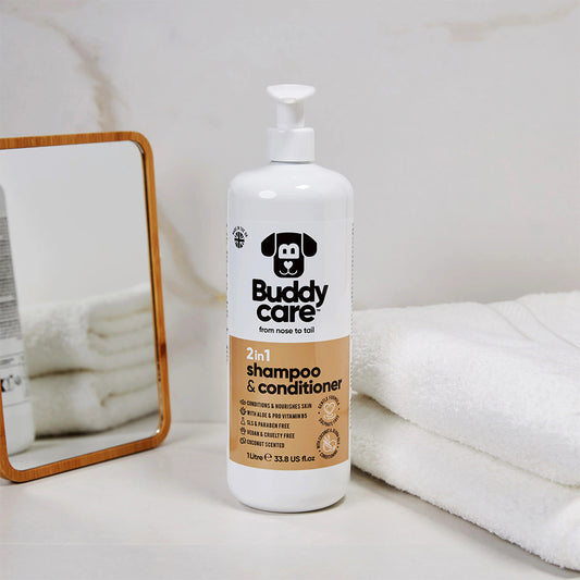 Buddycare 2in1 Coconut Shampoo & Conditioner