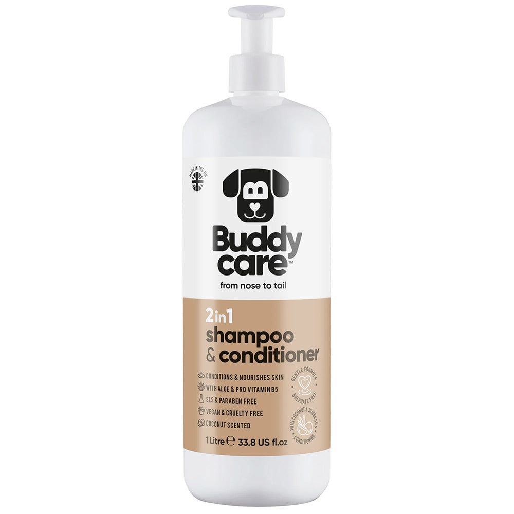 Buddycare 2in1 Coconut Shampoo & Conditioner