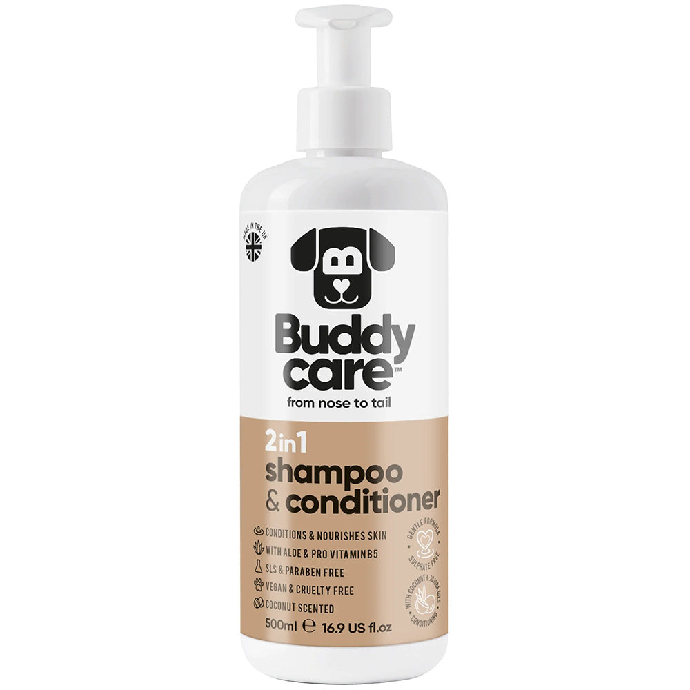 Buddycare 2in1 Coconut Shampoo & Conditioner