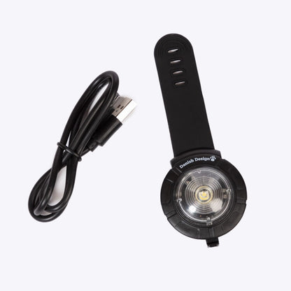Danish Design Dog Coat Safety Light White