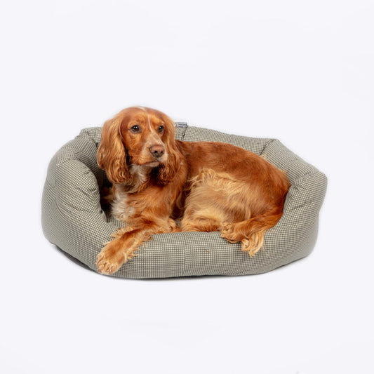 Danish Design Vintage Dogstooth Deluxe Slumber Bed