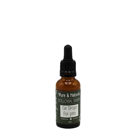 Colloidal Silver Antimicrobial Ear Drops For Dogs 30ml