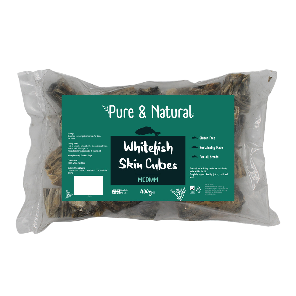 Whitefish Medium Skin Cubes