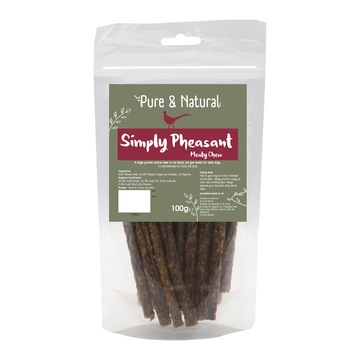 Simply Pheasant Meaty Sticks