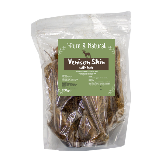 Dried Deer Skin With Hair