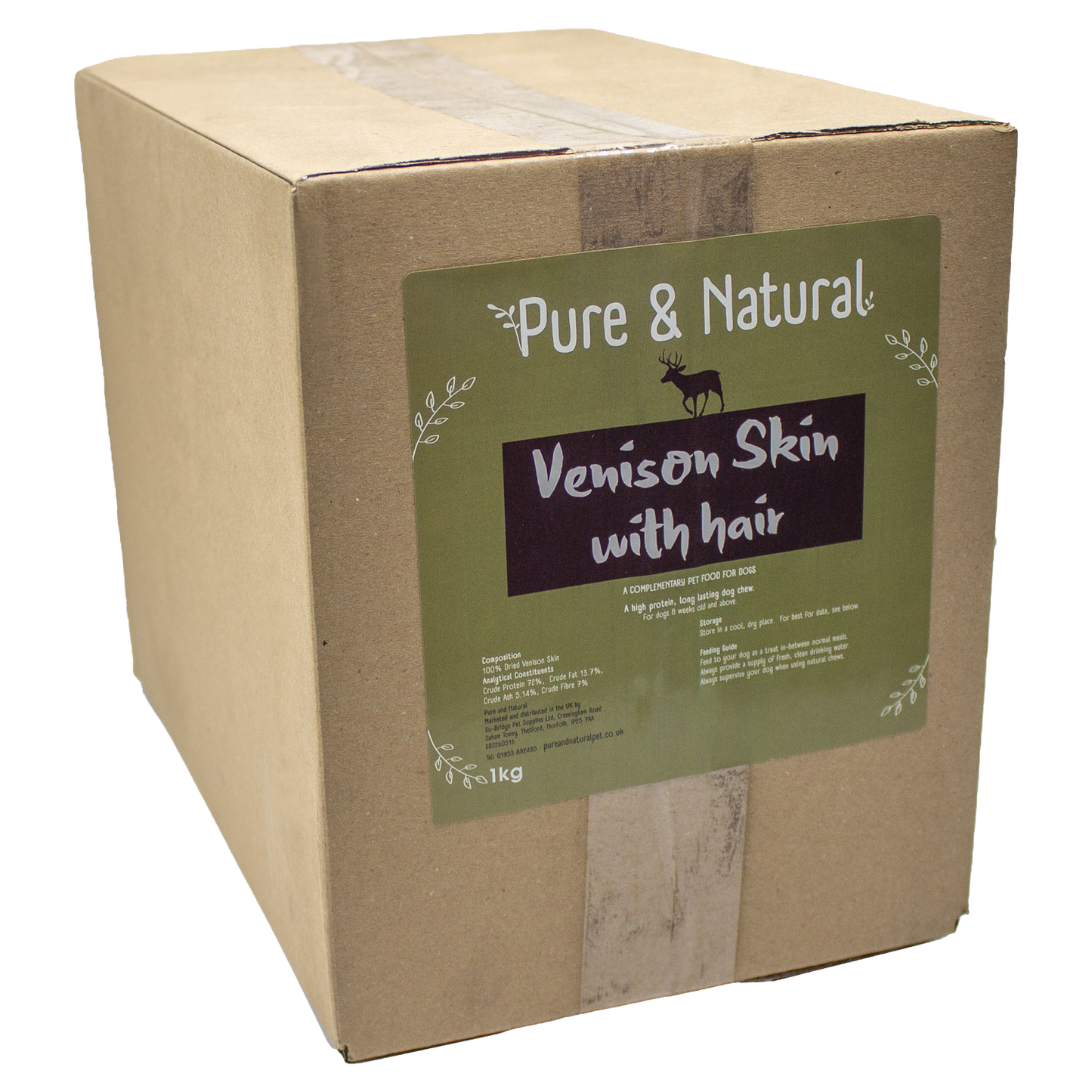 Dried Deer Skin With Hair