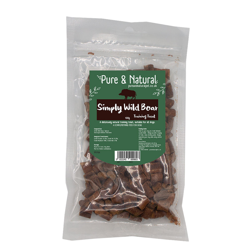 Pure & Natural Simply Wild Boar Training Treats