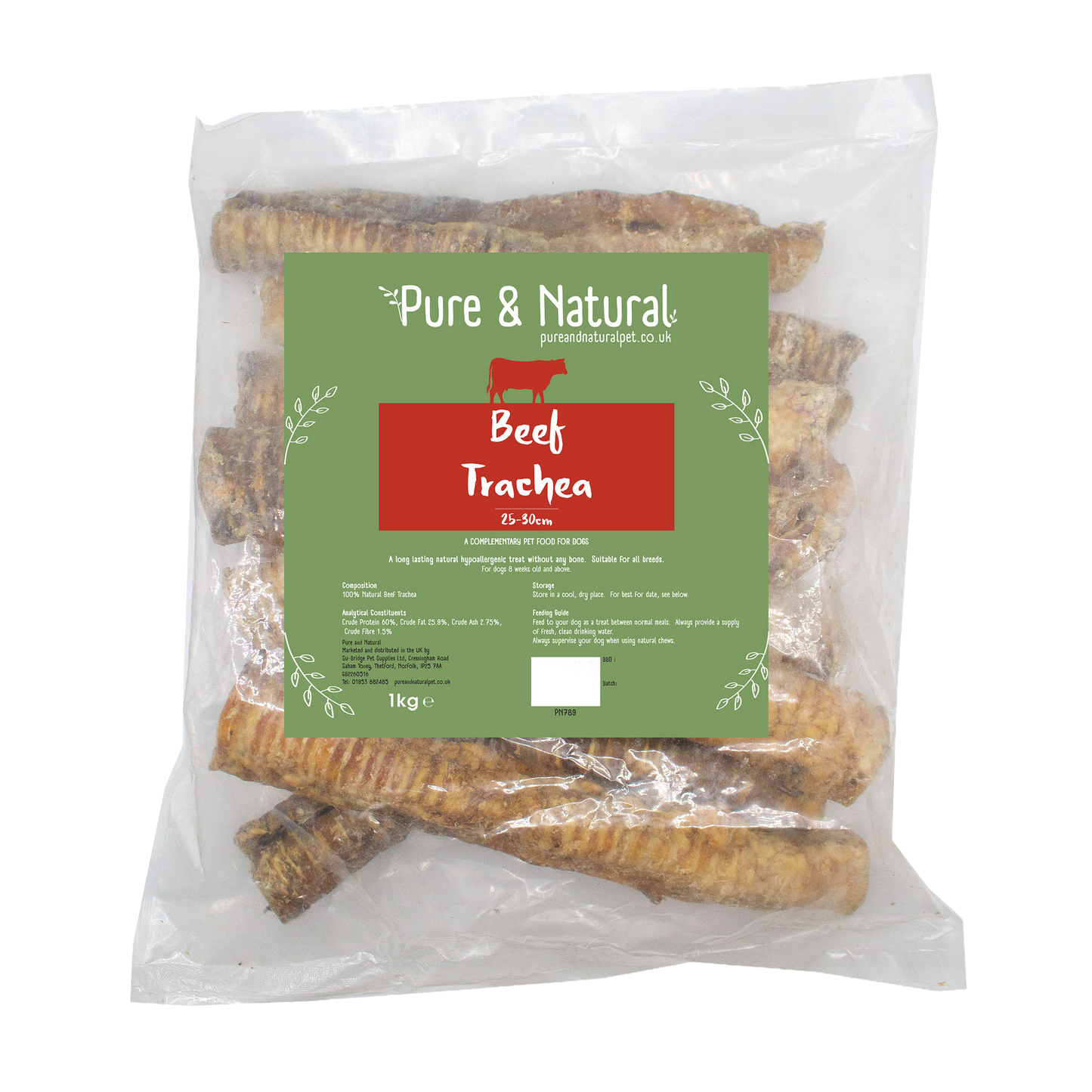 Beef Trachea 25-30cm