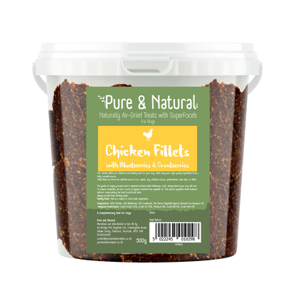 Chicken Fillets with Blueberries & Cranberries