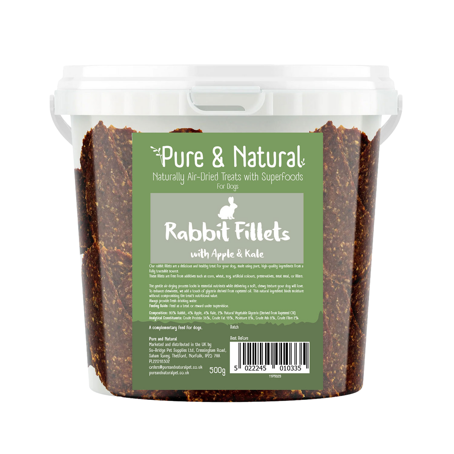 Rabbit Fillets with Apple & Kale