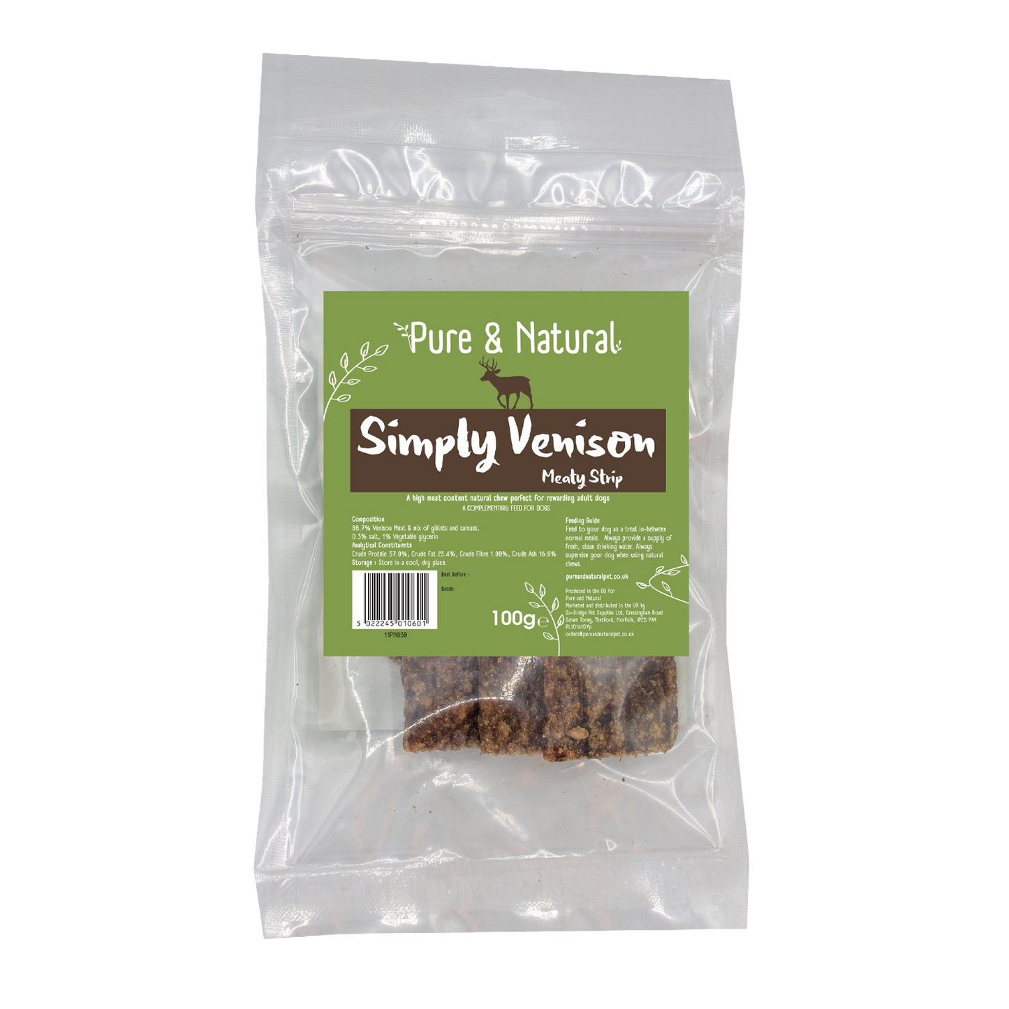 Simply Venison Meaty Strips