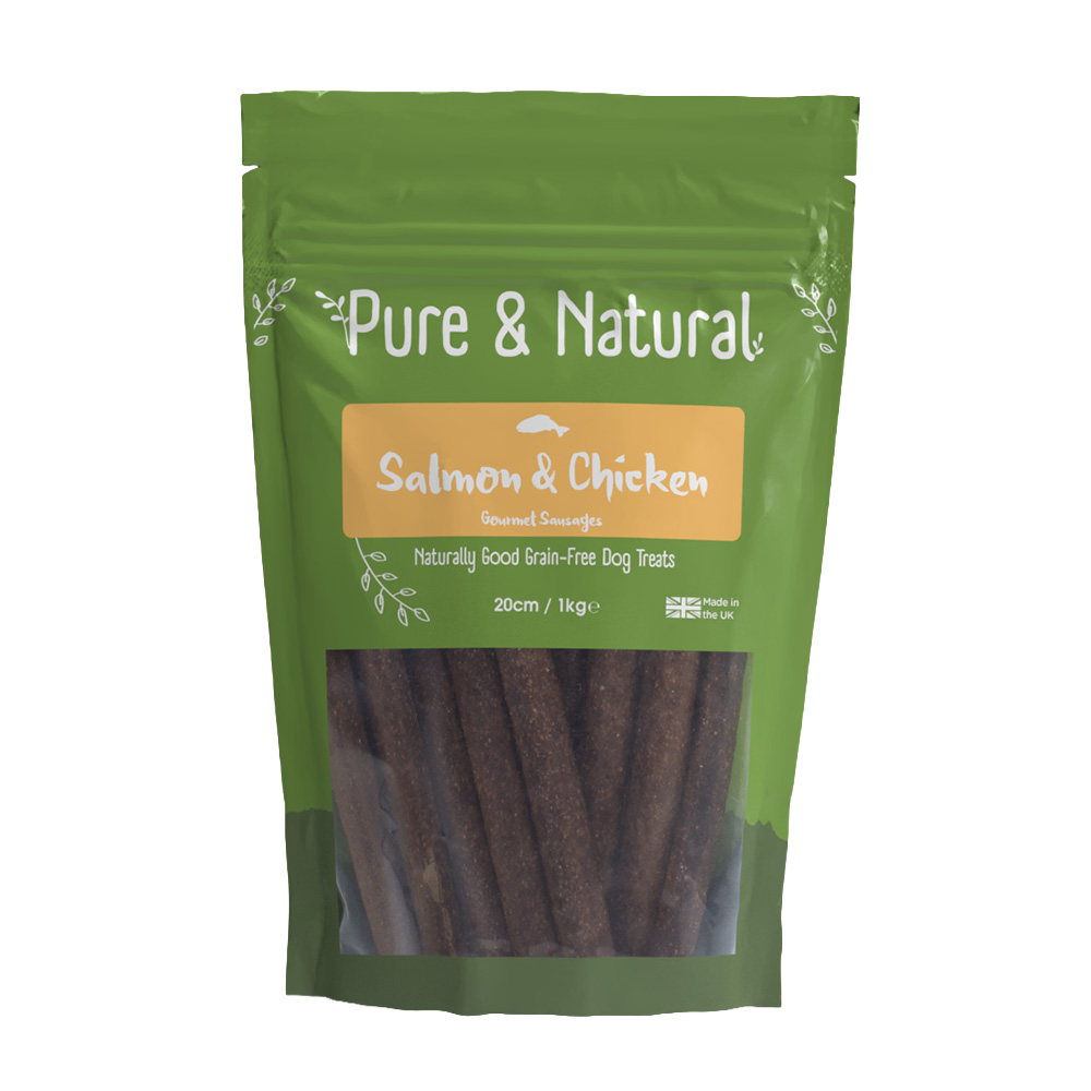 Salmon & Chicken Gourmet Sausages