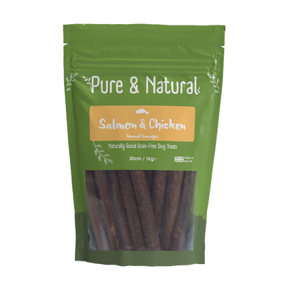 Salmon & Chicken Gourmet Sausages