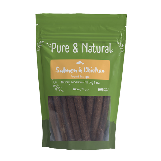 Salmon & Chicken Gourmet Sausages