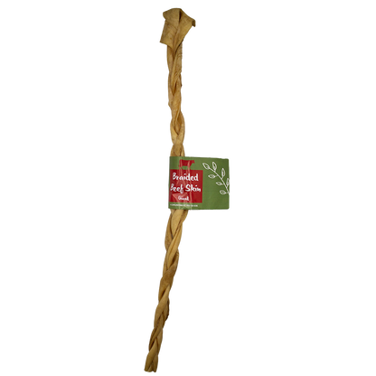 Braided Beef Skin Giant 50cm 5pk