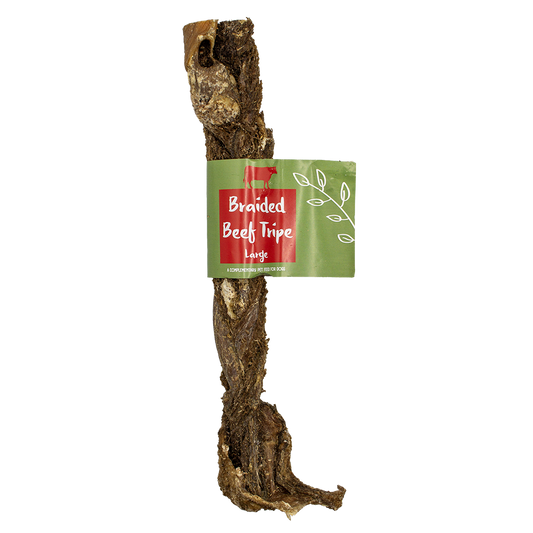 Braided Beef Tripe Large 30cm 5pk