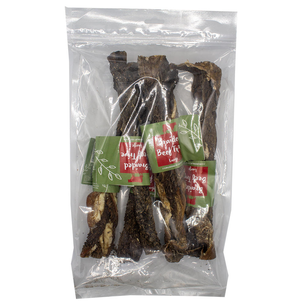 Braided Beef Tripe Large 30cm 5pk