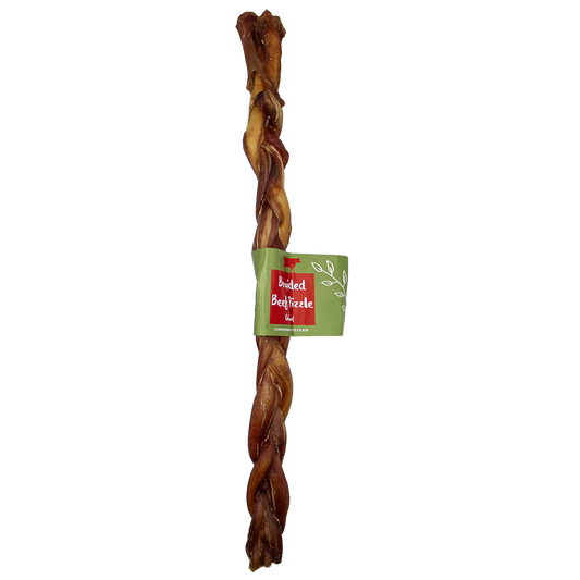 Braided Beef Pizzle Giant 50cm 5pk