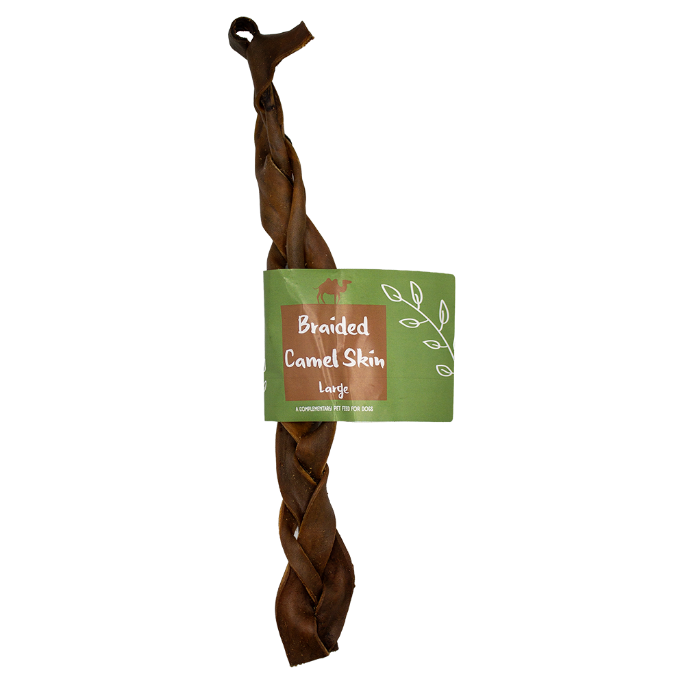 Braided Camel Skin Large 30cm 5pk