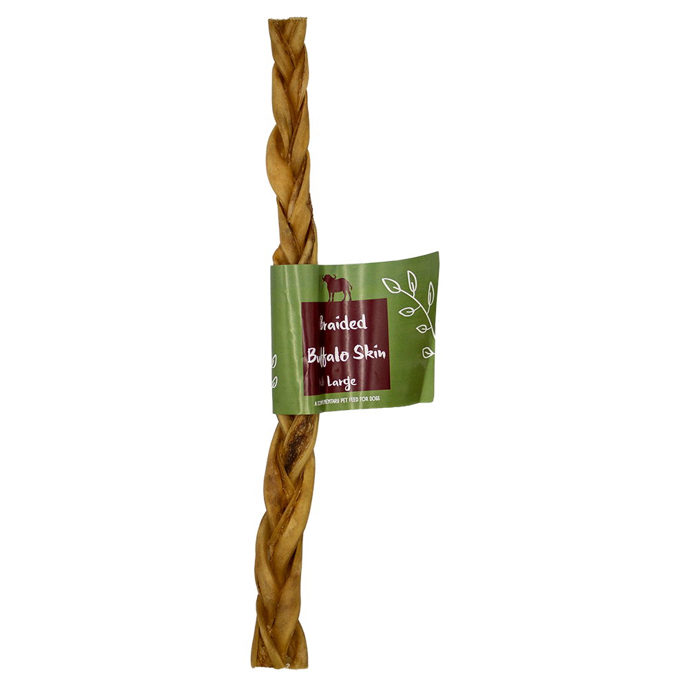 Braided Buffalo Skin Large 30cm 5pk