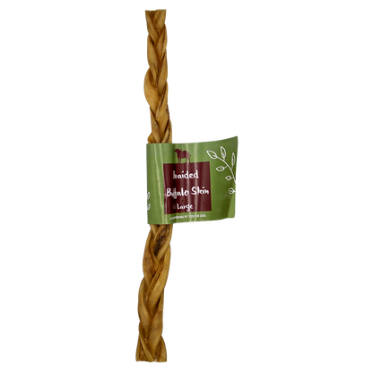 Braided Buffalo Skin Large 30cm 5pk