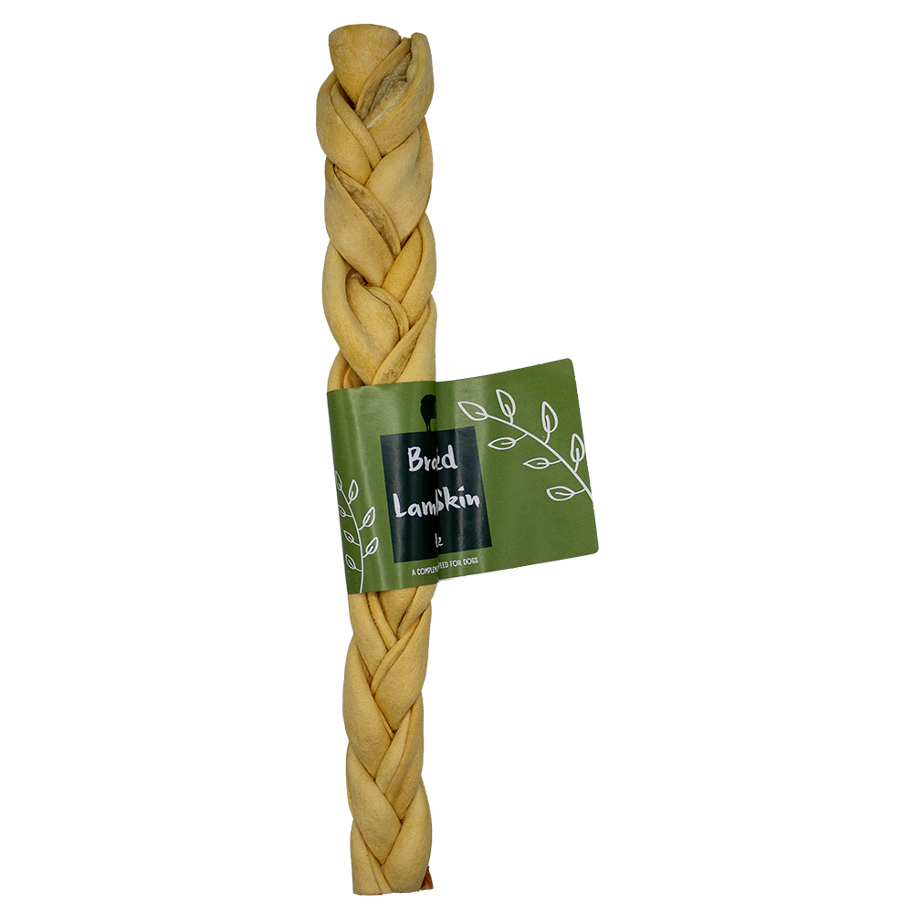 Braided Lamb Skin Large 30cm 5pk