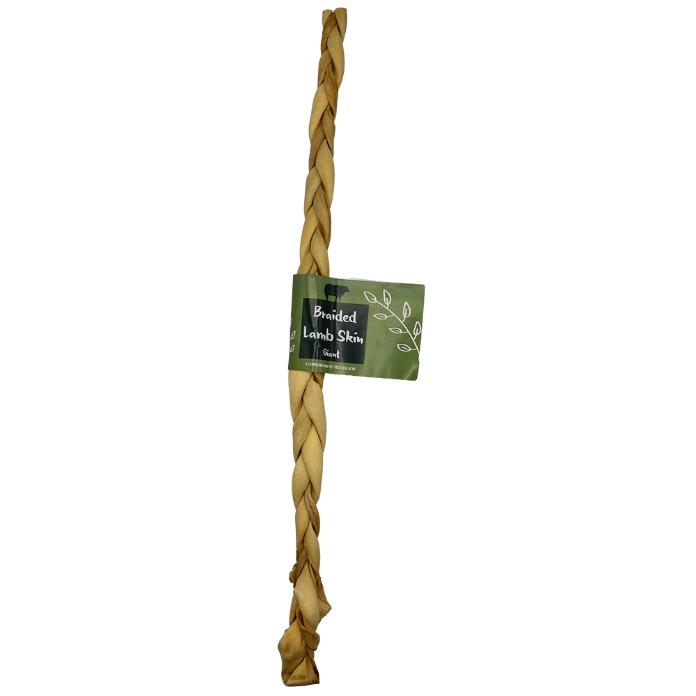 Braided Lamb Skin Giant 50cm 5pk