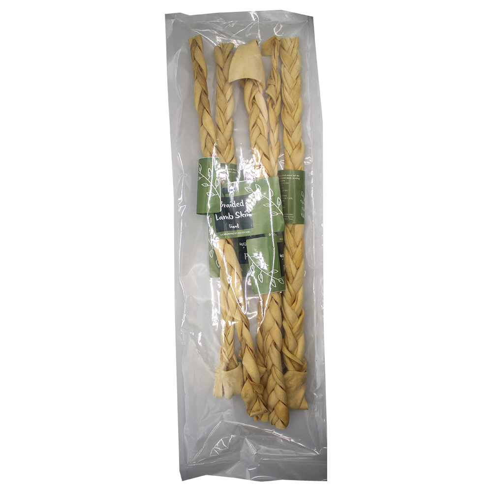 Braided Lamb Skin Giant 50cm 5pk