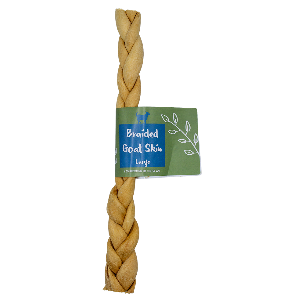 Braided Goat Skin Large 30cm 5pk
