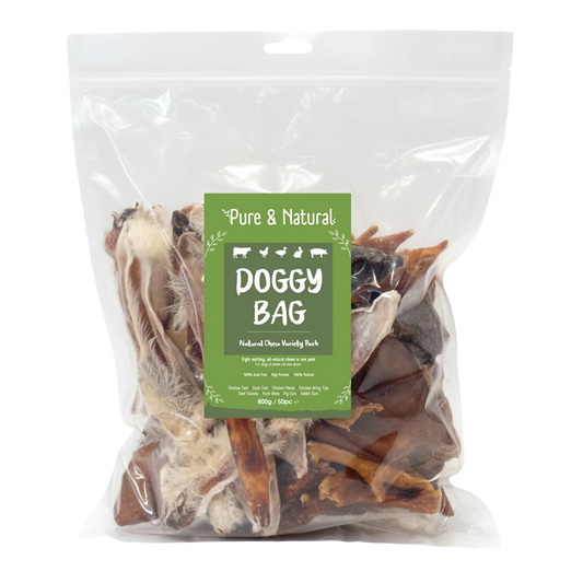 Doggy Bag Natural Chew Variety Pack