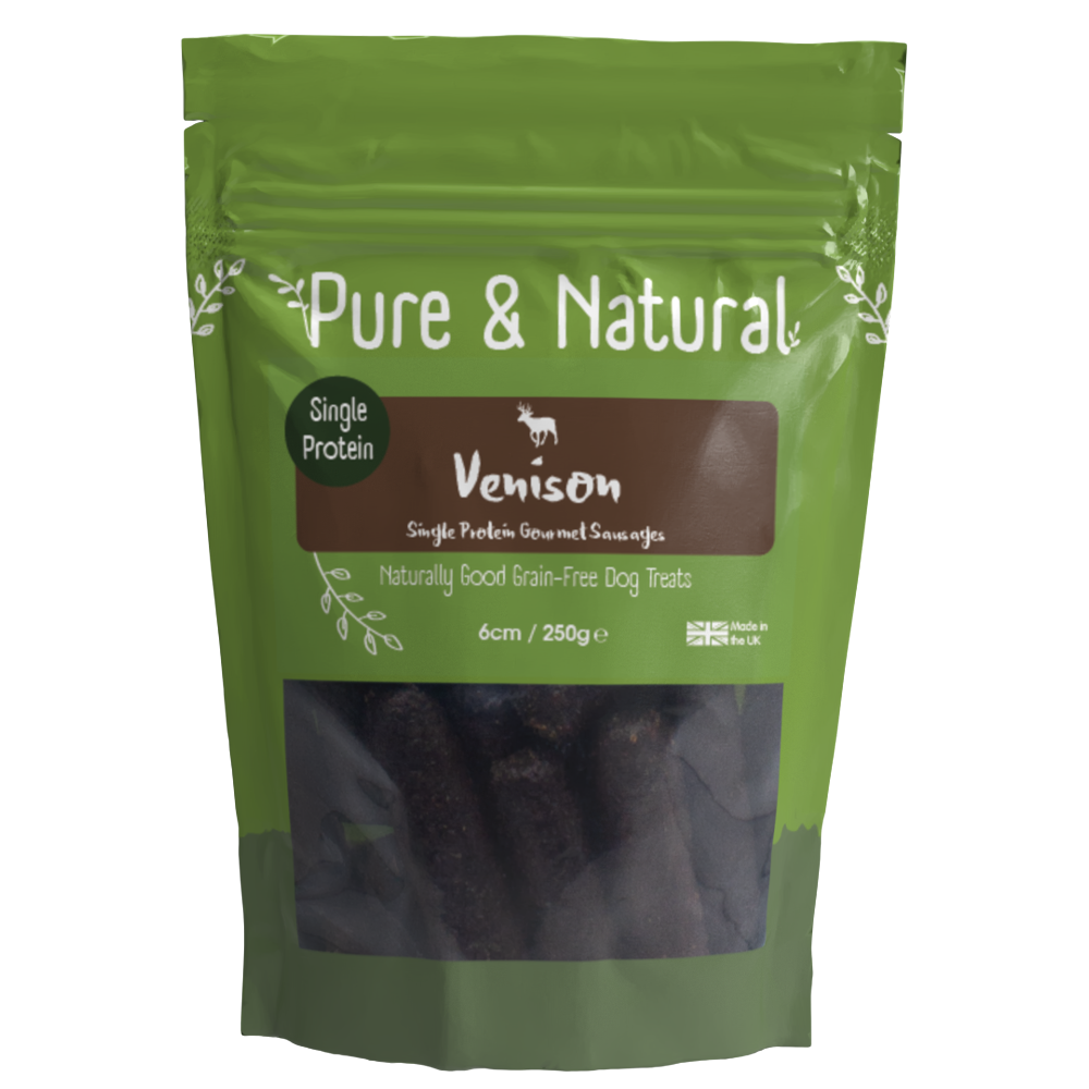 Venison Single-Protein Gourmet Sausages