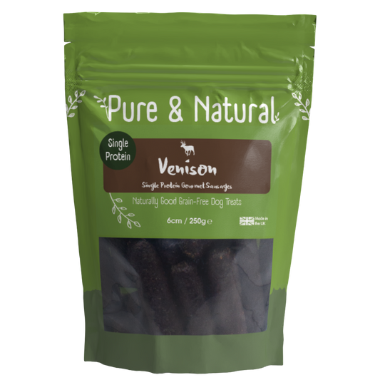 Venison Single-Protein Gourmet Sausages
