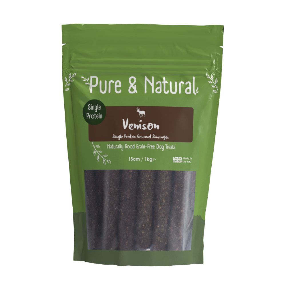 Venison Single-Protein Gourmet Sausages