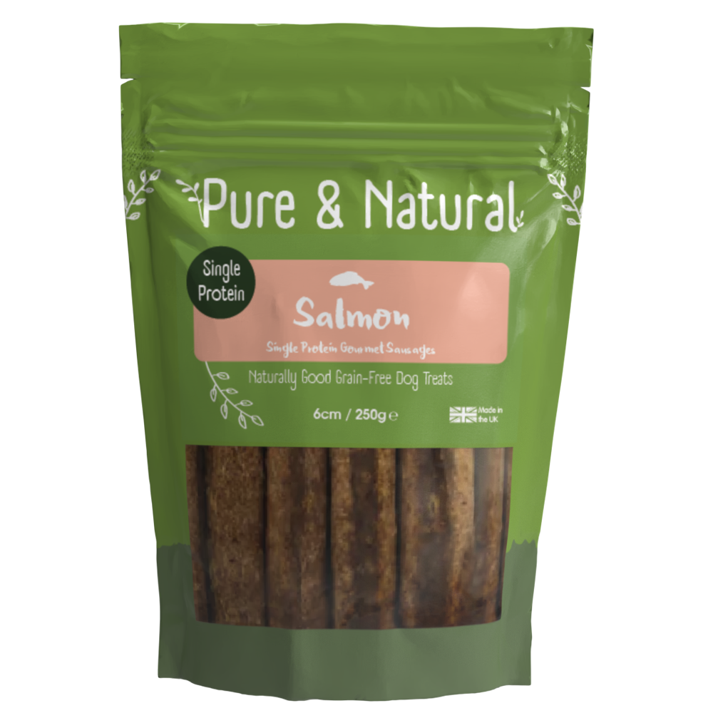 Salmon Single-Protein Gourmet Sausages