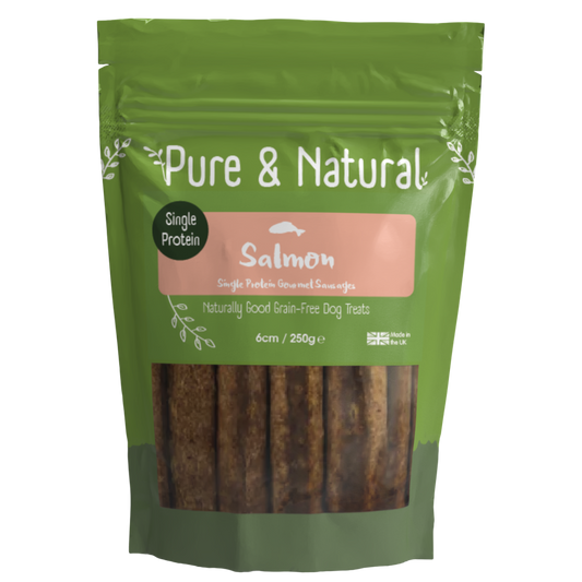 Salmon Single-Protein Gourmet Sausages