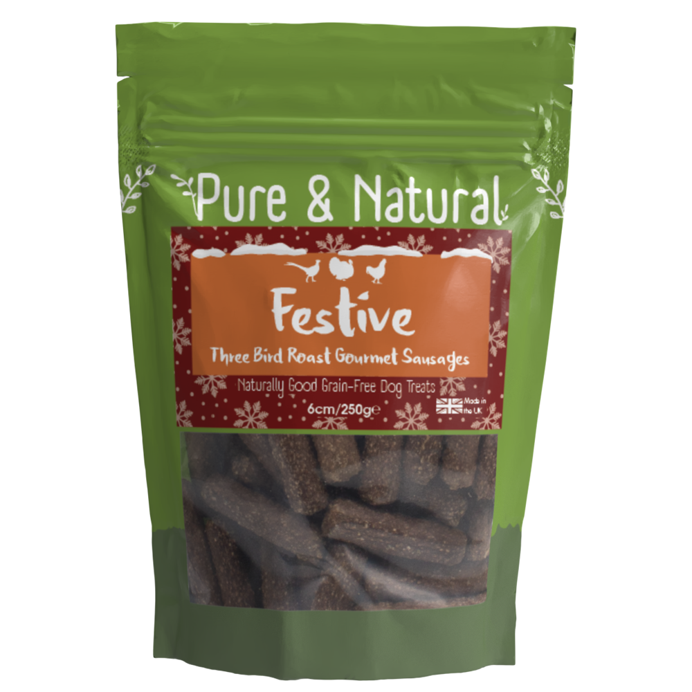 Festive Three Bird Roast Gourmet Sausages