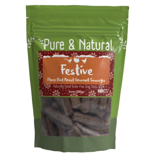 Festive Three Bird Roast Gourmet Sausages