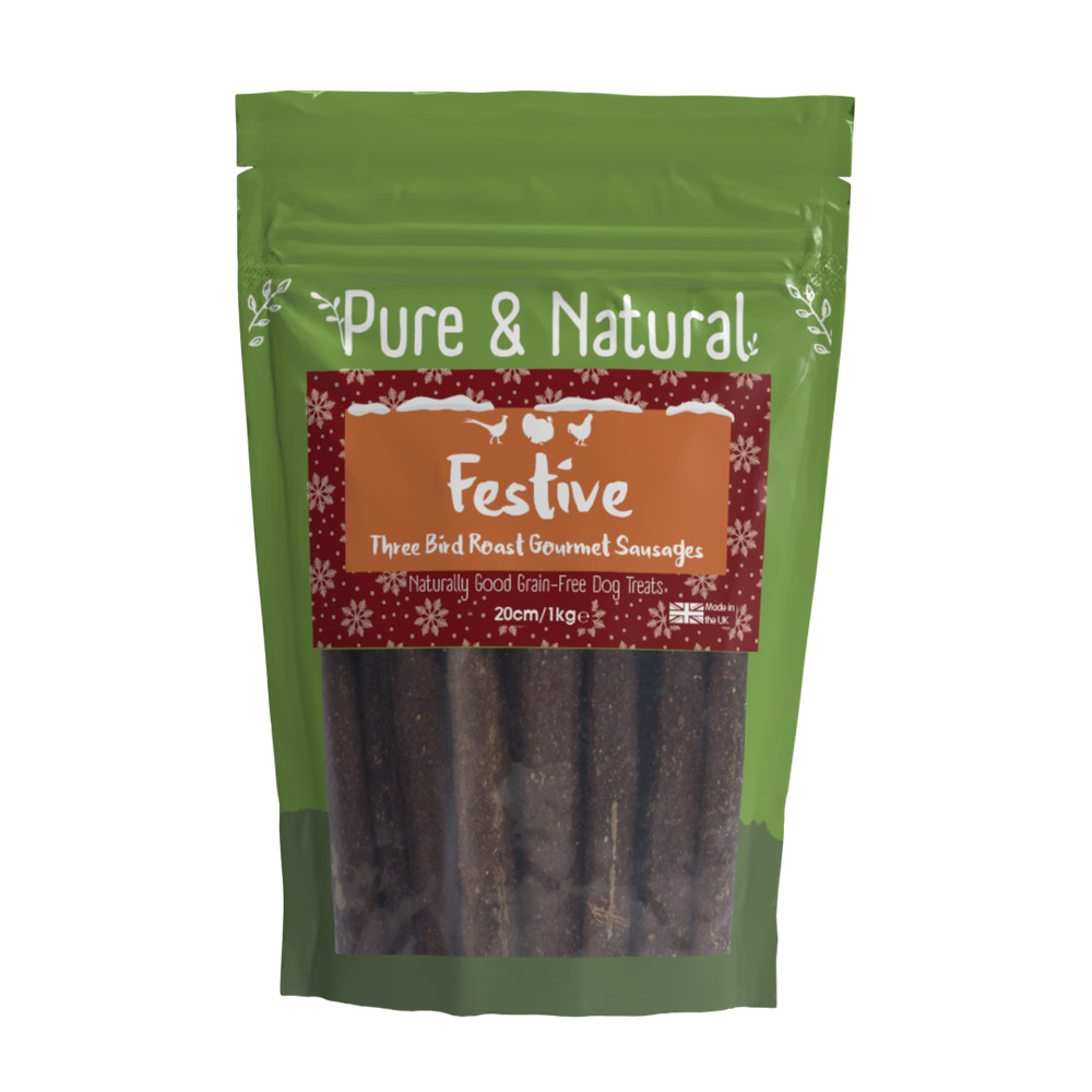 Festive Three Bird Roast Gourmet Sausages