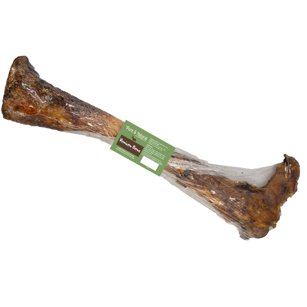 Dear Bone Pure & Natural Roasted Deer Bone Large | Natural Dog Treats