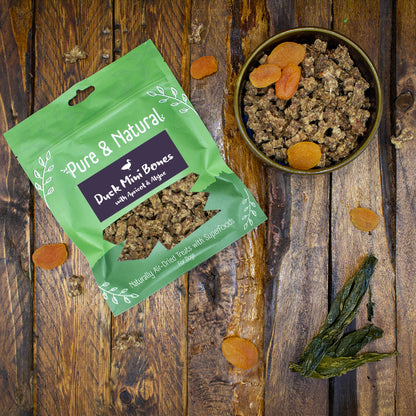 Duck Mini Bones with Apricot & Algae