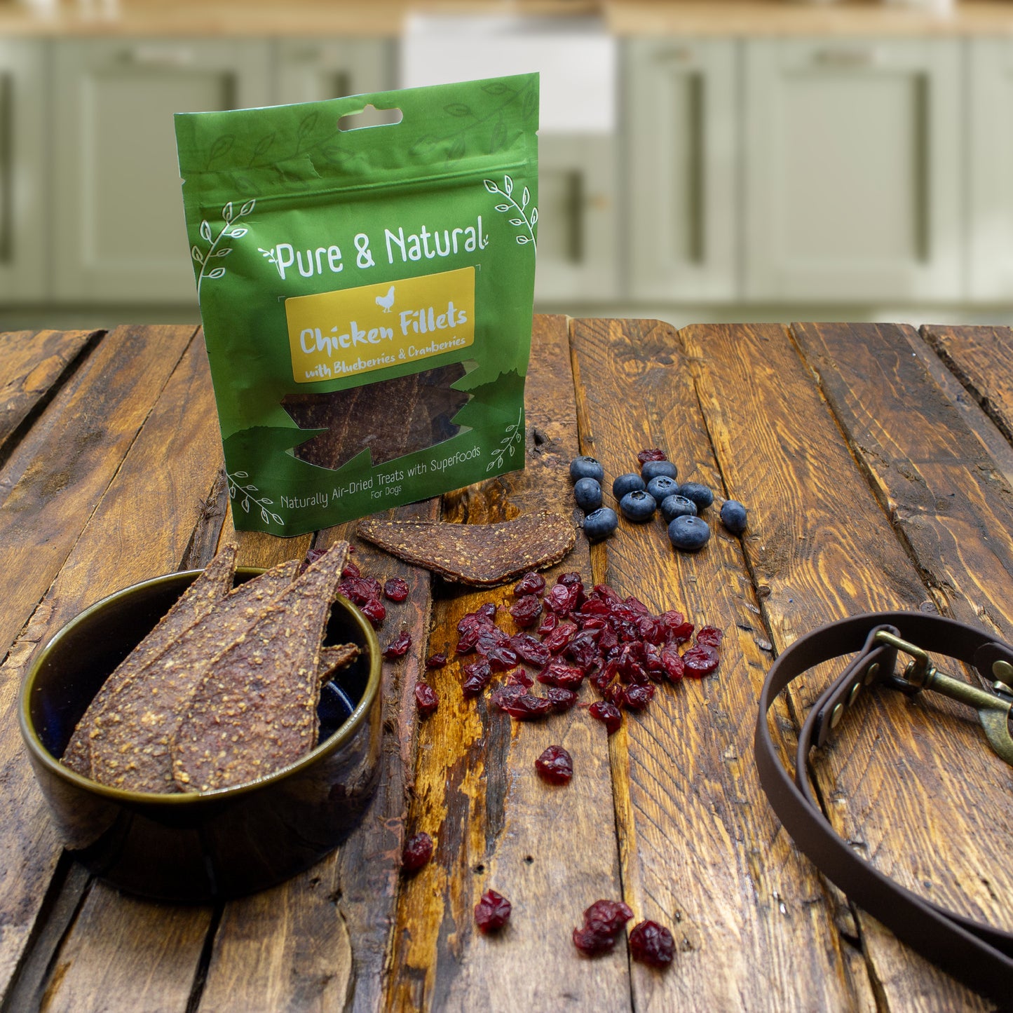 Chicken Fillets with Blueberries & Cranberries