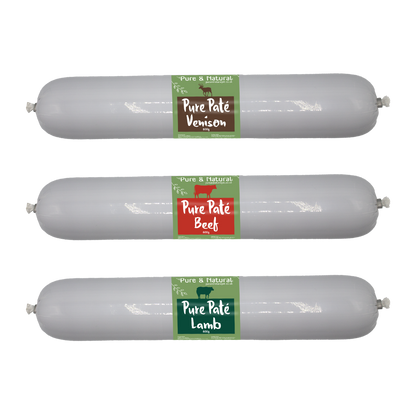 Pure Pate Red Meat Variety Bundle 3 x 800g