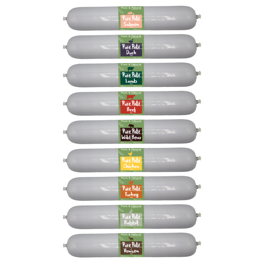 The Ultimate Pure Pate Variety Pack 9 x 800g Bundle