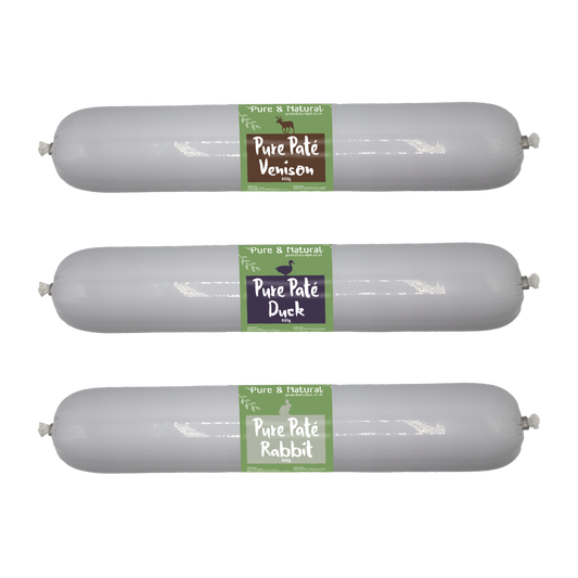 Pure Pate Game Meat Variety Pack Pate 3 x 800g
