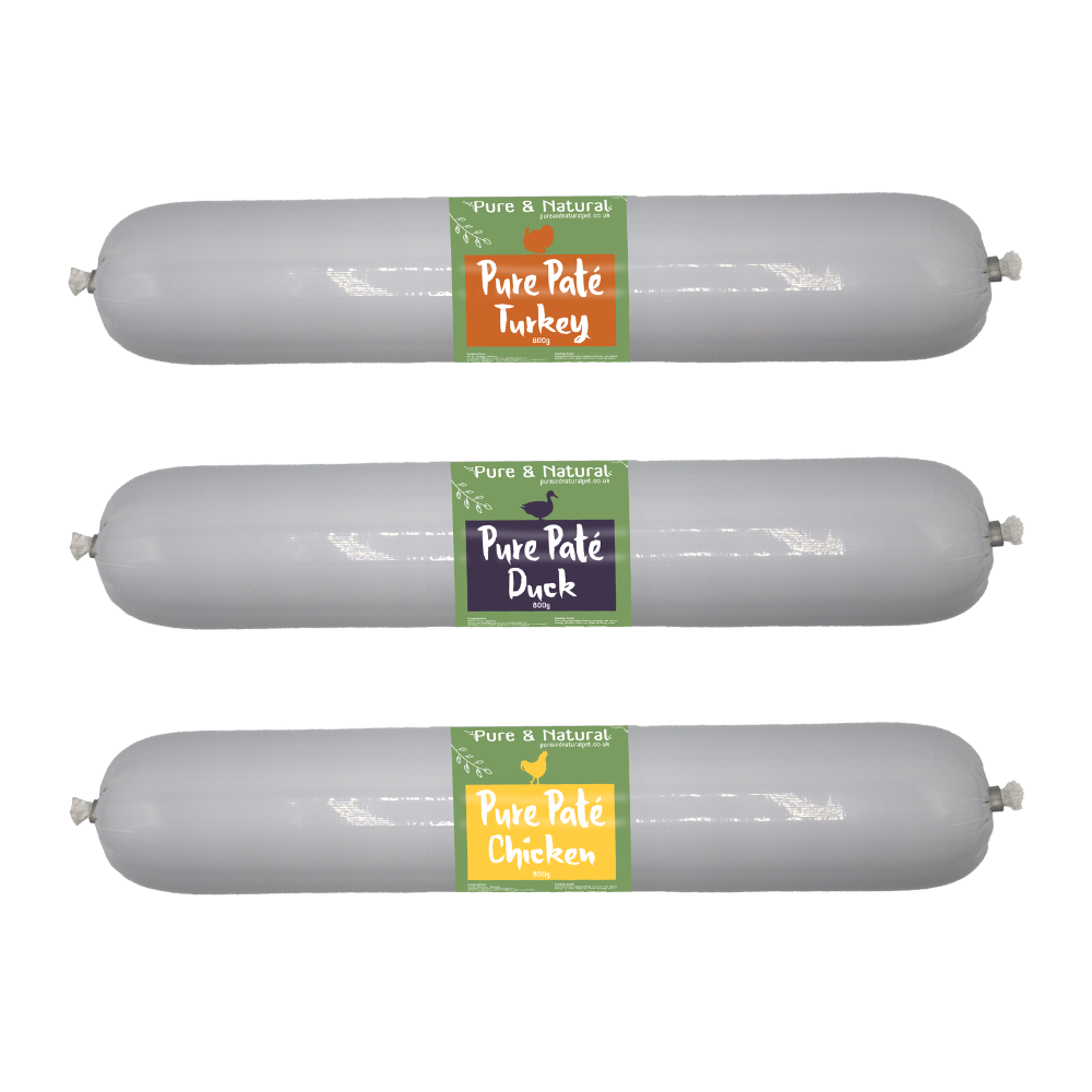Pure Pate Poultry Variety Bundle 3 x 800g