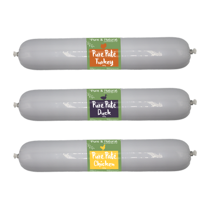 Pure Pate Poultry Variety Bundle 3 x 800g