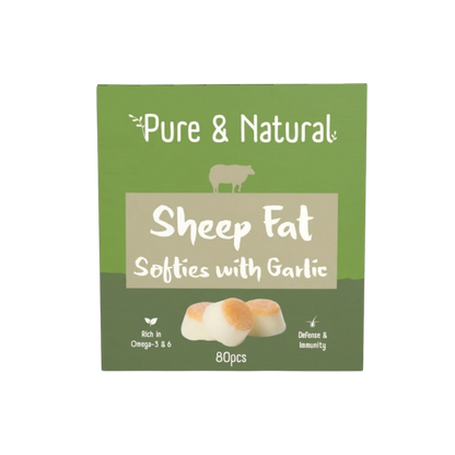 Sheep Fat Softies with Garlic