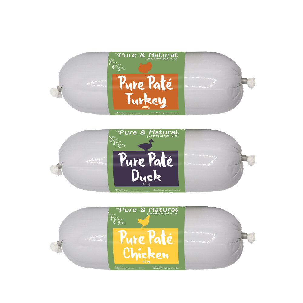 Pure Pate Poultry Variety Bundle 3 x 400g