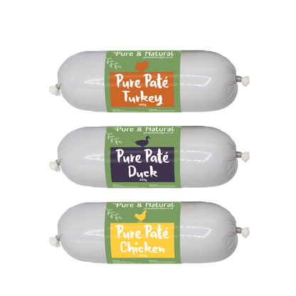 Pure Pate Poultry Variety Bundle 3 x 400g